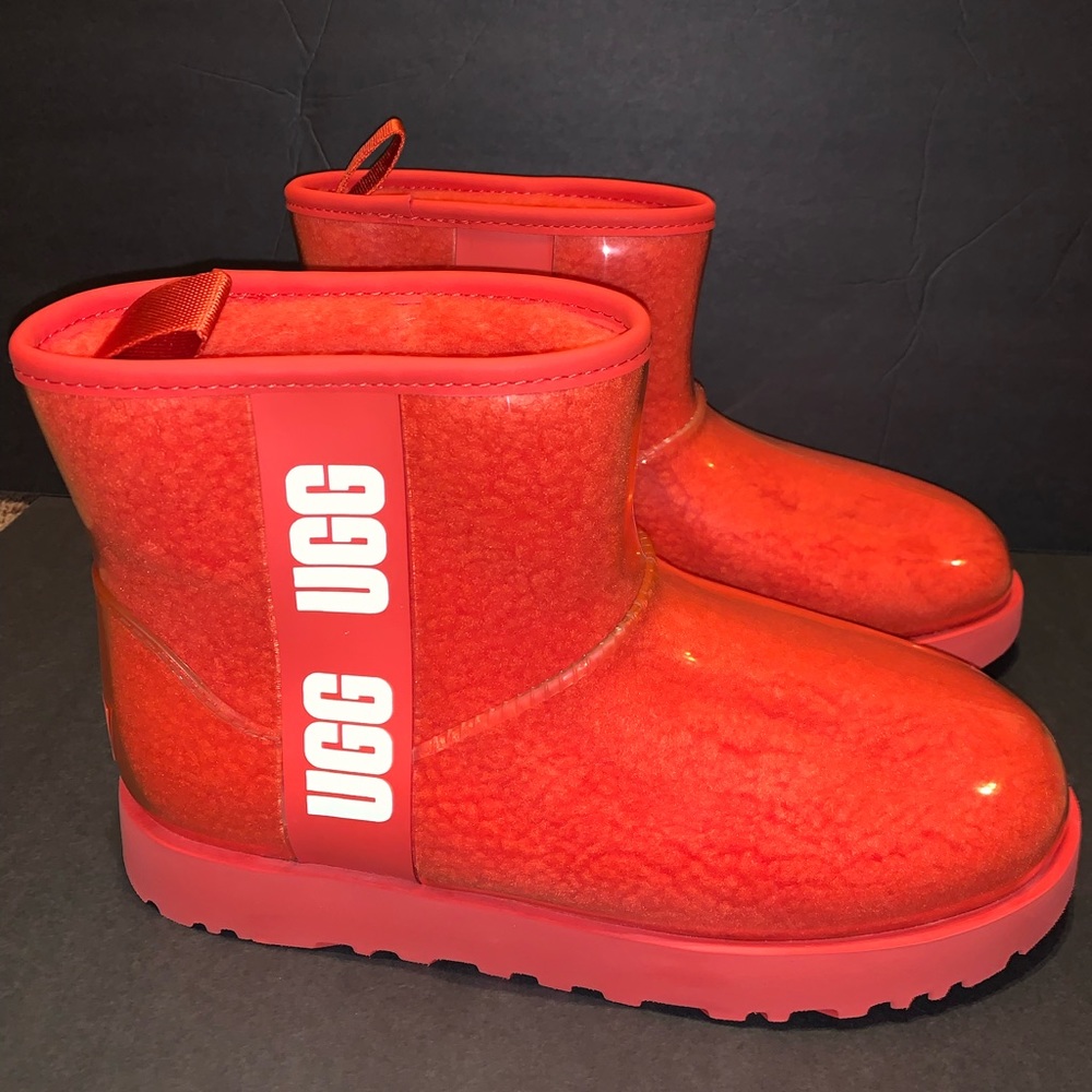 Brand New Classic Clear Mini Ugg Boots